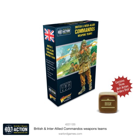 Bolt Action: British & Inter-Allier Commandos Weapons Teams