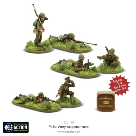 Bolt Action: Polish Army Weapons Teams