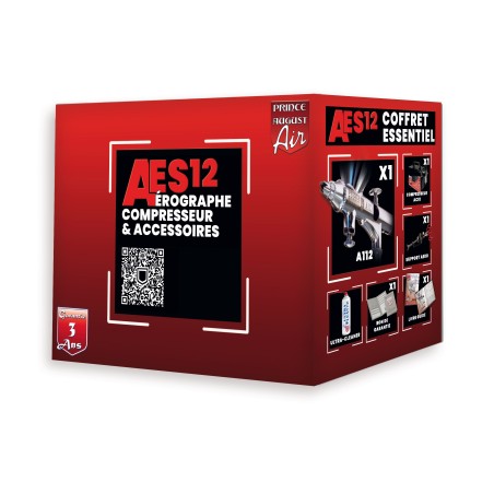 Aérographe: Coffret Essentiel Précision