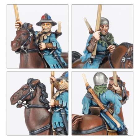 The Old World Bretonnie: Sergents Montés