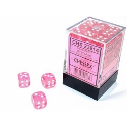 Dés: Set de 36 Dés 6 Rouge Opaque Chessex