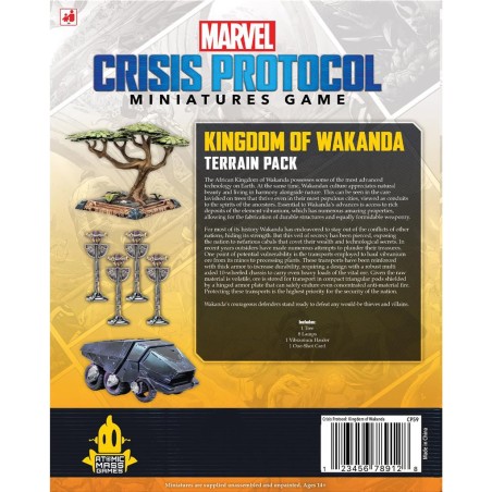 Marvel:  Décor Kingdom of Wakanda