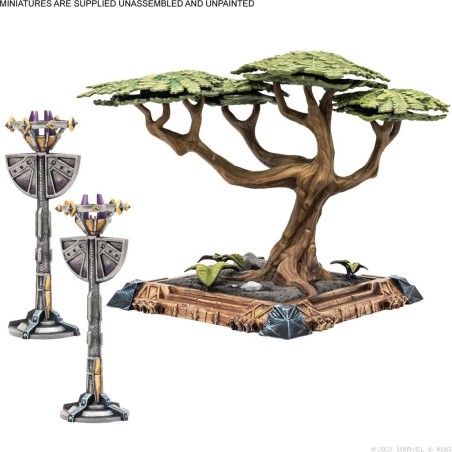 Marvel:  Décor Kingdom of Wakanda