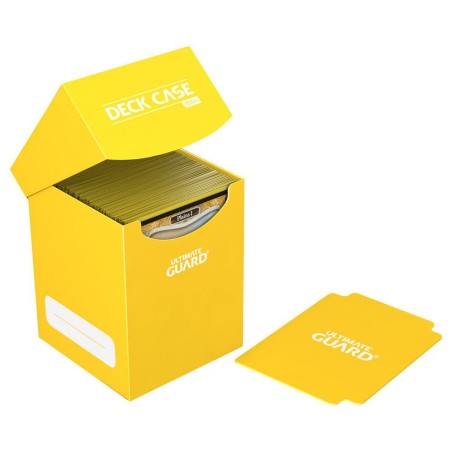 Deck Box: Boite pour Cartes 100+ Taille Standard Jaune