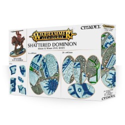 Shattered Dominion: socles ovales de 60 et 90mm