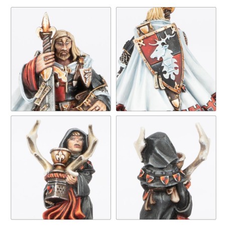 The Old World Bretonnie: Seigneur avec Grande Arme