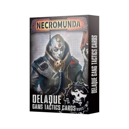 Necromunda: Delaque Gang Tactics Cards (Anglais)