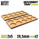Plateau de Mouvement : Rond 28.5mm x2