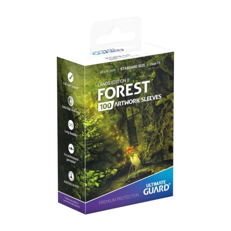 Ultimate Guard: Pochettes Forest x100 Standard