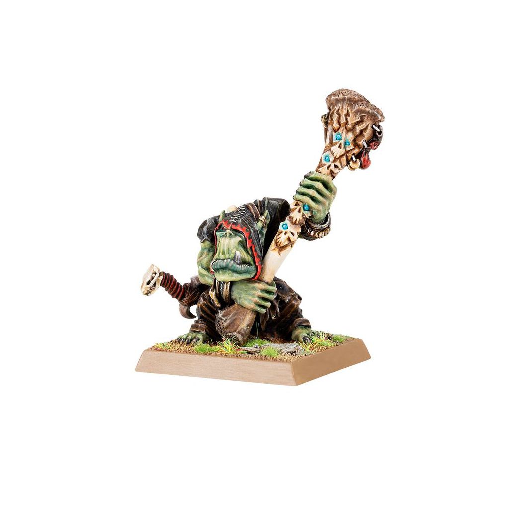 Warhammer Skabnoze – Chamane Orc Sauvage – Figurine Old World