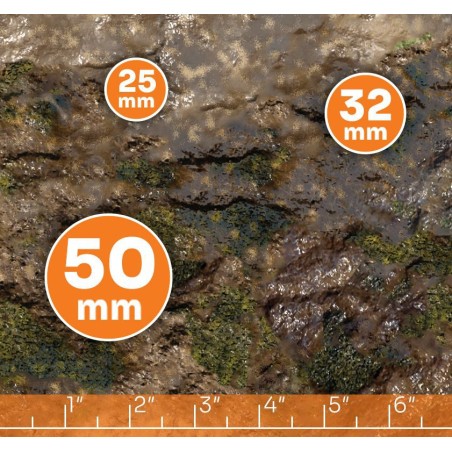 Tapis de Jeu Simple: Muddy Ground (Néoprène)