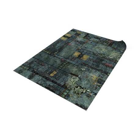 Tapis de Jeu Simple: Fallen City (Néoprène)