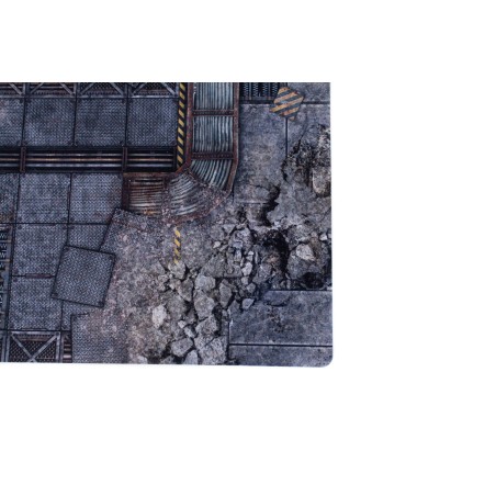 Tapis de Jeu Simple: Fallen City (Néoprène)