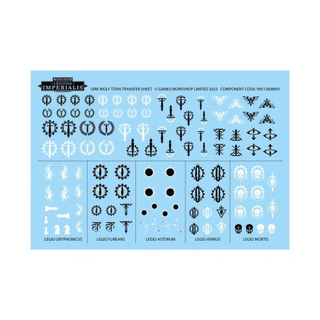 Legions Imperialis: Dire Wolf Heavy Scout Titans