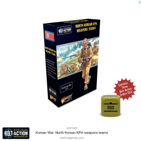 Bolt Action: North Korean KPA Weapons Teams