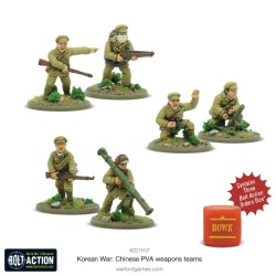 Bolt Action: Chinese PVA Weapons Teams