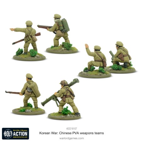 Bolt Action: Chinese PVA Weapons Teams