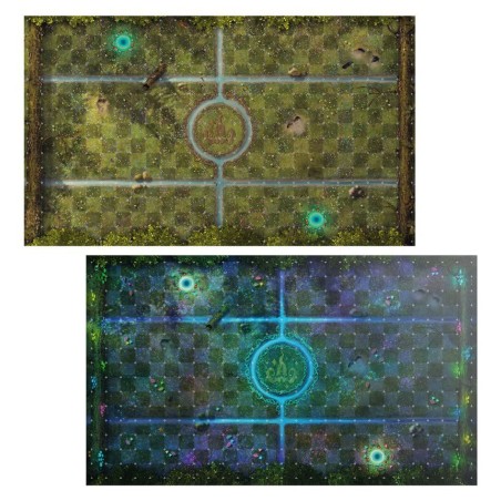 BloodBowl: Gnomes Pitch and Dugouts