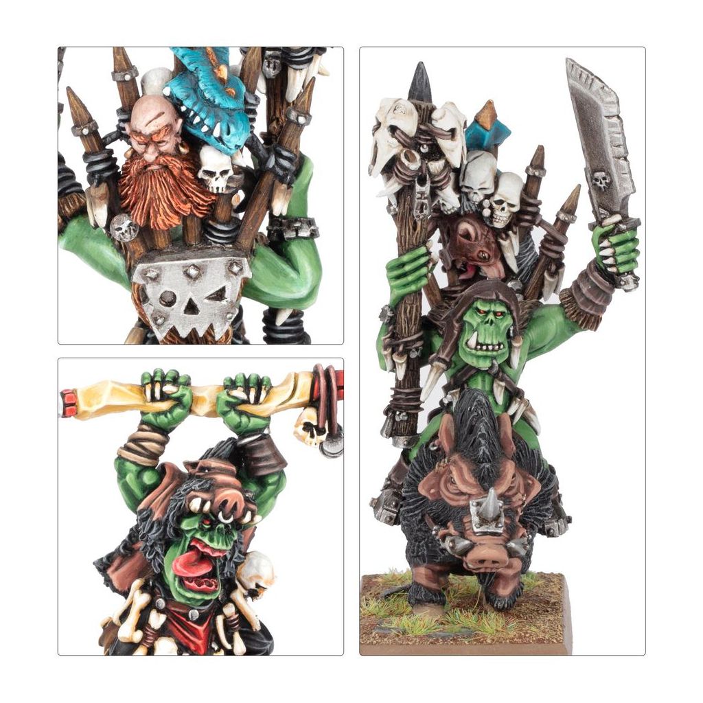 Warhammer – Régiment De Guerriers Orques, Vintage Games Workshop, Métal