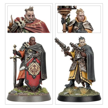 Cities of Sigmar: Marechal des Guildes Franches & Estafette Reliquaire