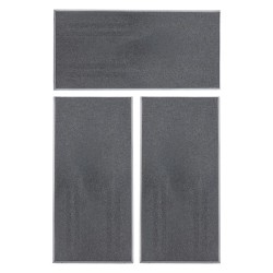 Socle: Rectangle Citadel de 50mm x 100mm x3