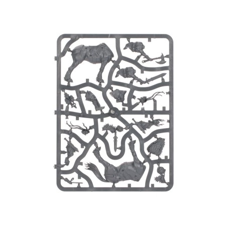 Slaves to Darkness: Chef de Guerre Noir-Serment sur Destrier