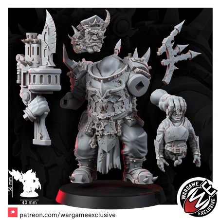 WE: Ork Chaos Renegades of Pain Ogrun Execution General