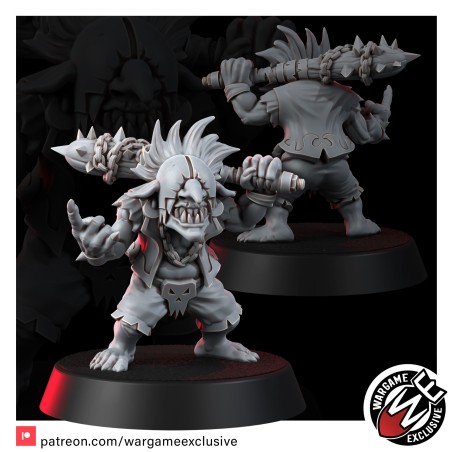 WE: Ork Goblin Rock Fans Crowd (x12)