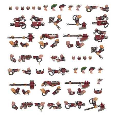 Necromunda: Goliath Weapons & Upgrades Set