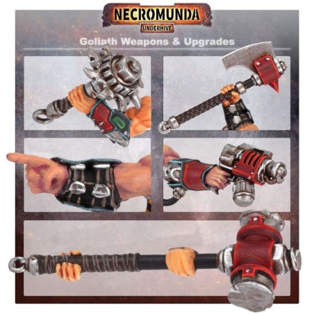 Necromunda: Goliath Weapons & Upgrades Set