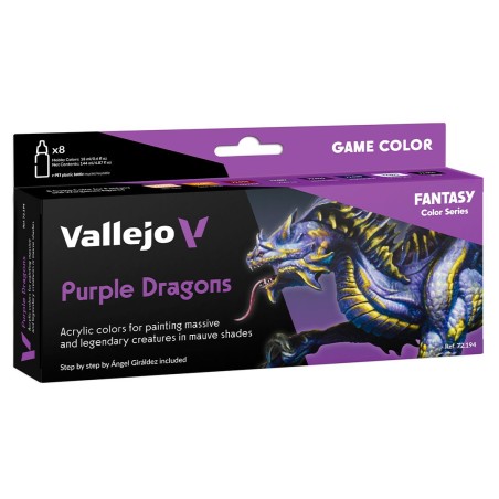 Set de Peinture: Purple Dragons