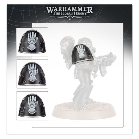 Iron Warriors Legion MKIII Shoulder Pads