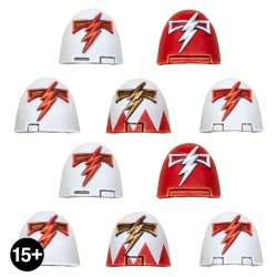 White Scars Mk III Shoulder Pads