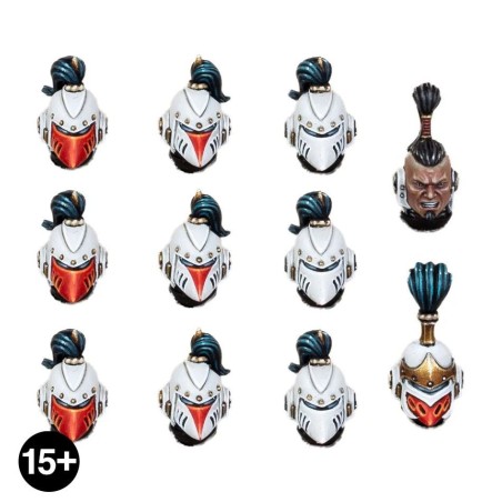 White Scars Mk II Heads Upgrade Set
