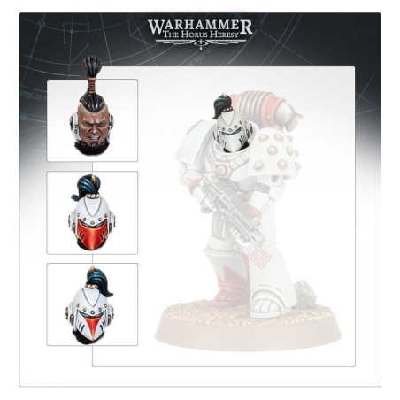 White Scars Mk II Heads Upgrade Set