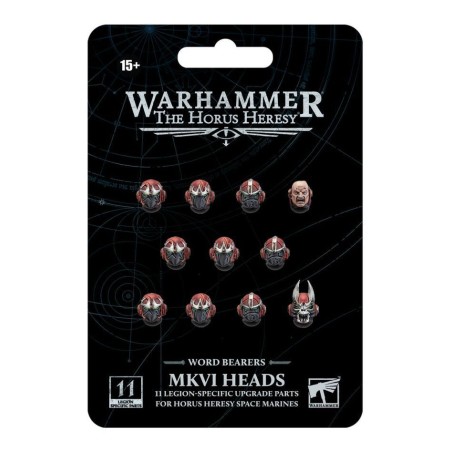 Word Bearers Fw: MkVI Heads