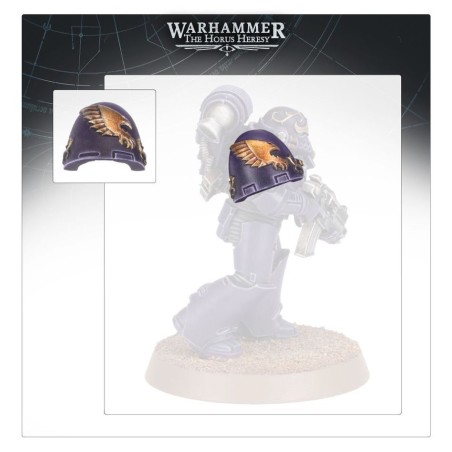 Emperor's Children Fw: Legion MkIV Shoulder Pads