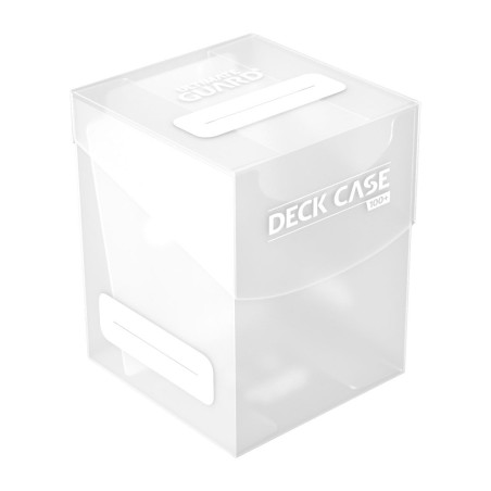 Deck Box: Boite pour Cartes 100+ Taille Standard Transparent