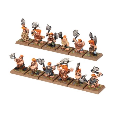 The Old World Nains: Etat-Major de Tueurs