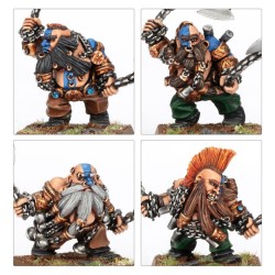 The Old World Nains: Etat-Major de Tueurs