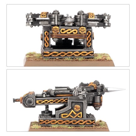 The Old World Nains: Canon à Flammes