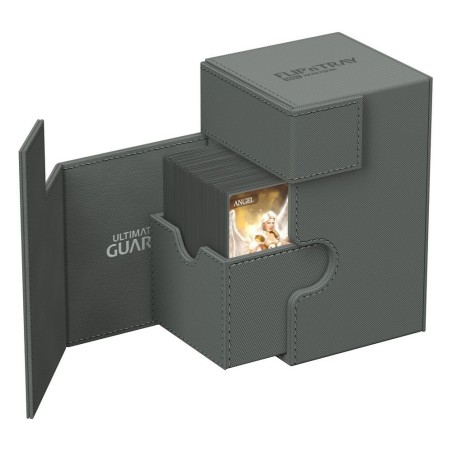 Deck Box: Boite pour Carte Flip'n'Tray 100+ Taille Standard XenoSkin Gris