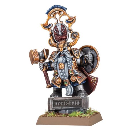 The Old World Nains: King with Oathstone