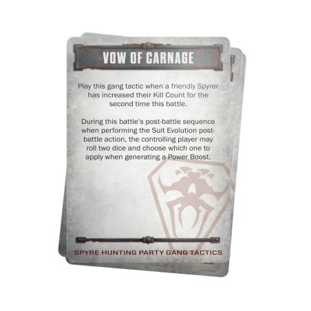 Necromunda: Spyre Hunting Party Gang Cards