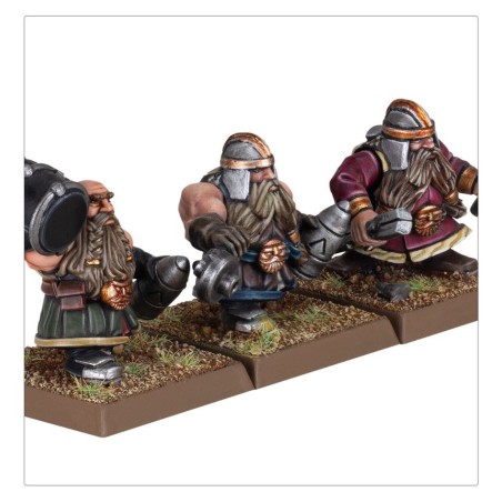 The Old World Nains: Cannon & Organ Gun