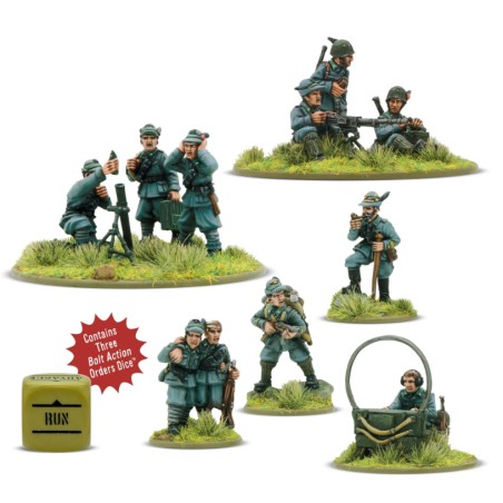 Bolt Action: Italian Alpini Support Group