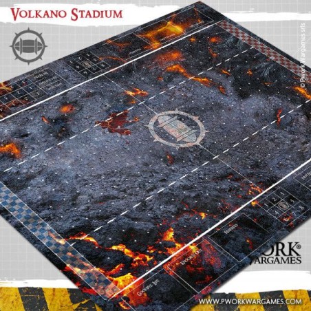 Bloodbowl: Volkano Stadium (Néoprène)