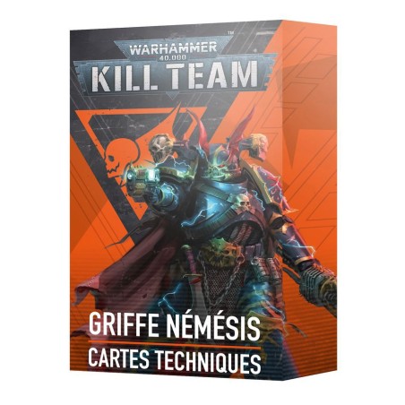 Kill Team: Griffes Némésis Cartes Techniques