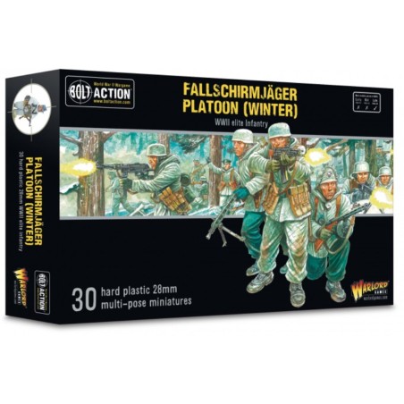 Bolt Action: Fallschirmjäger platoon (winter)