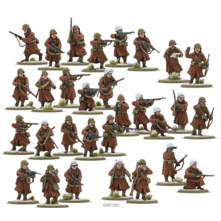 Bolt Action: US Army Infantry platoon (winter)